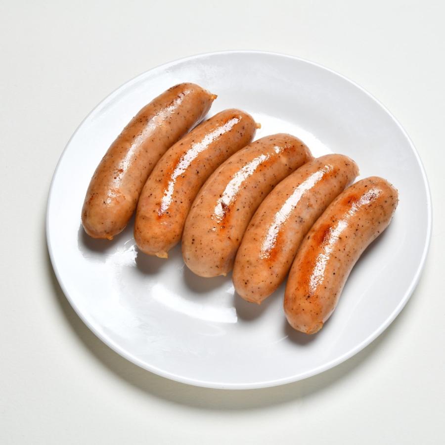 大粗挽きフランク80g5本 400gパック　冷凍 豚 ポーク 鶏 チキン イベント 焼肉 バーベキュー 豚腸 | 