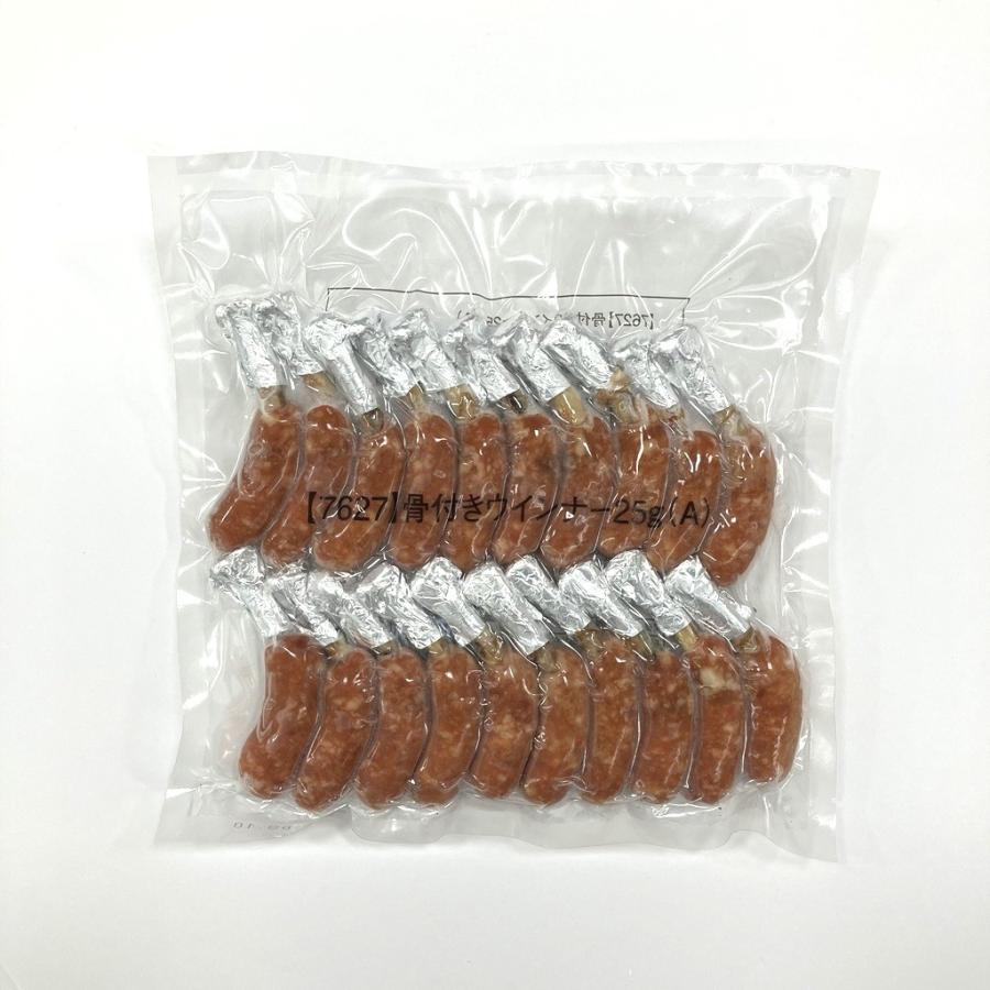 骨付きウインナー25ｇ(500gパック)　冷凍 冷凍食品 BBQ 焼肉 骨付き肉 おつまみ フランク 肉 お肉 マンガ肉 キャンプ アウトドア |  | 01