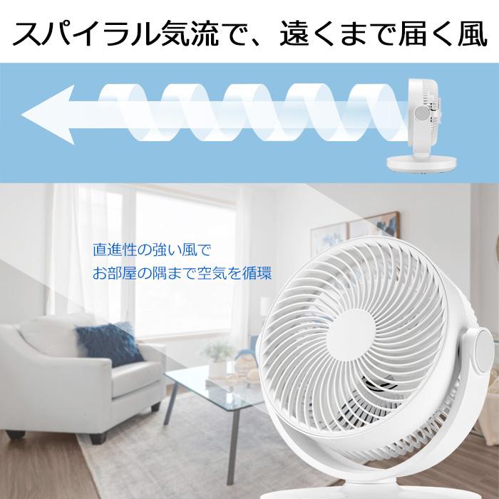 cosmonature（コスモネイチャー） 選べる首振り角度 サーキュレーター