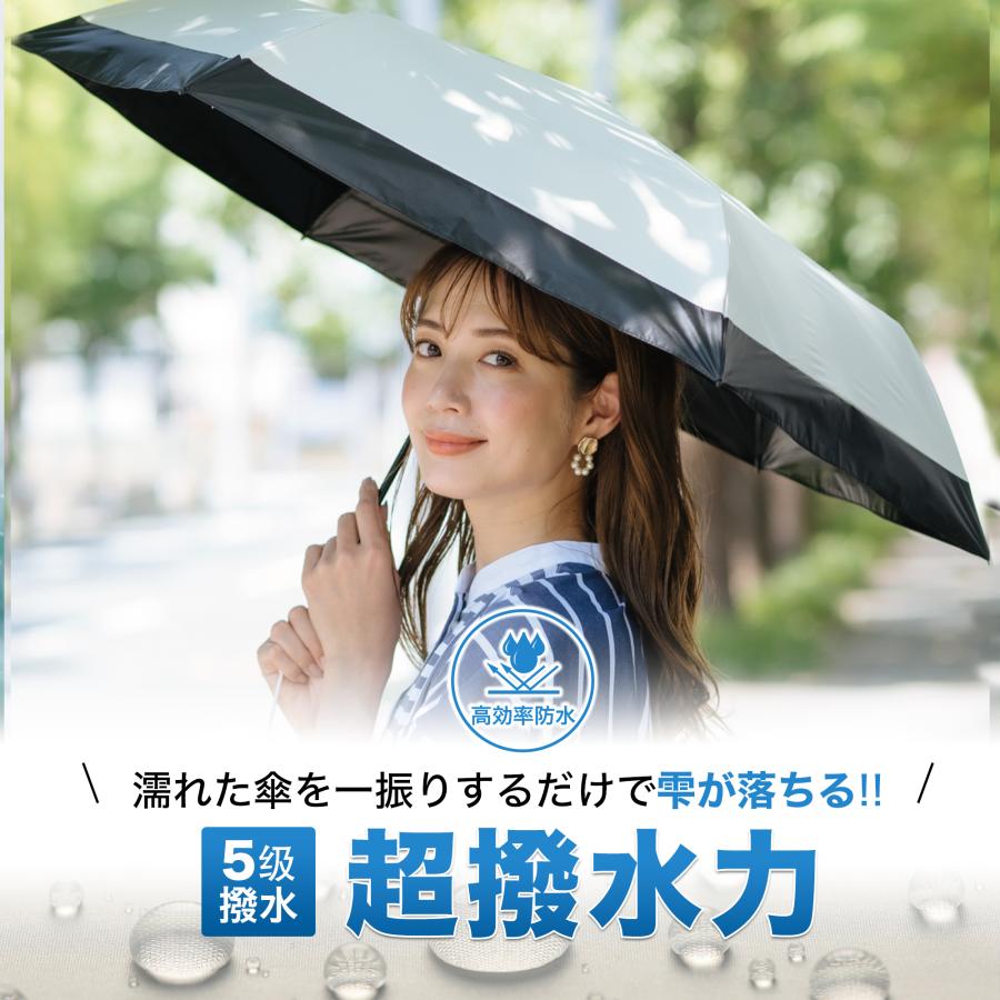 KOZUMUWAN 2026最新 超撥水 日傘 折りたたみ傘 UVカット 6本骨 超軽量