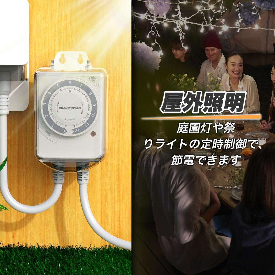 ☆ノブ☆ 新品モーター サウナタイマー 工事不要50Hz コンセント