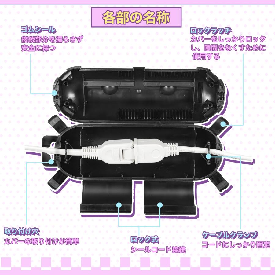 コンセントカバー 屋外 防水 コンセントボックス 延長コード 電源