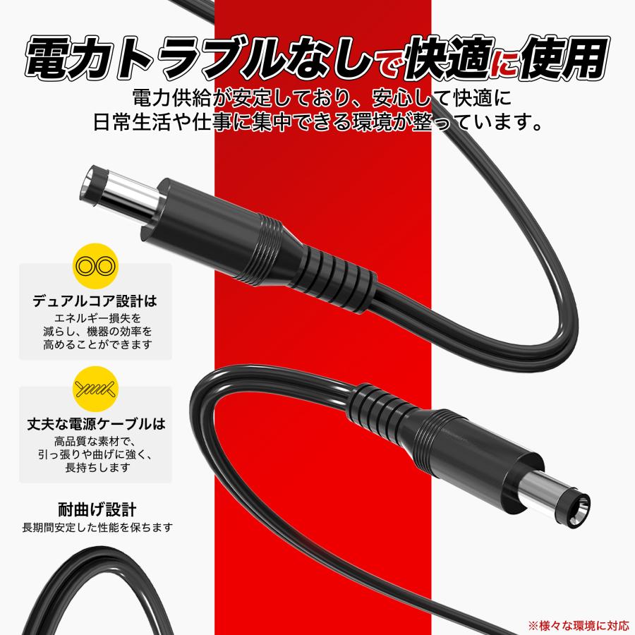 KOZUMUWAN 汎用スイッチング式ACアダプター 12V 3A 最大出力36W PSE