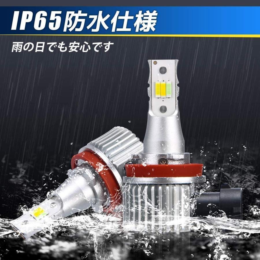 KOZUMUWAN H8/H11 LED フォグランプ 3色切り替え H8 H9 H11 H16 フォグ