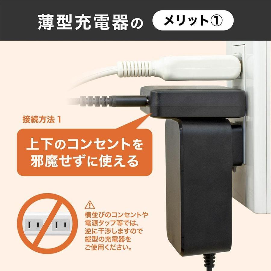 極薄 USB PD充電器 20W ACアダプター iPhone13対応 急速充電器 USB-C タイプC Type-C スマホ充電器 高速充電 iPhone Android PSE認証 折りたたみ式｜cosmone｜05