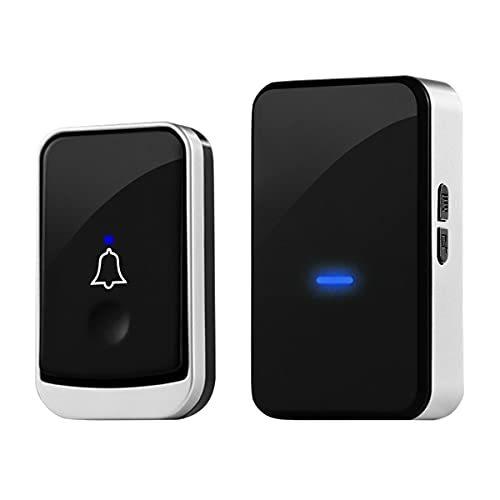 スペシャルオファ 電池式 介護 ワイヤレス 呼び鈴 玄関チャイム ワイヤレスチャイム 飲食店 4 蒼色提示led 音と光で呼び出し 配線不要 防塵 防水 浴室などに適用 その他diy 業務 産業用品 Www We Job Com