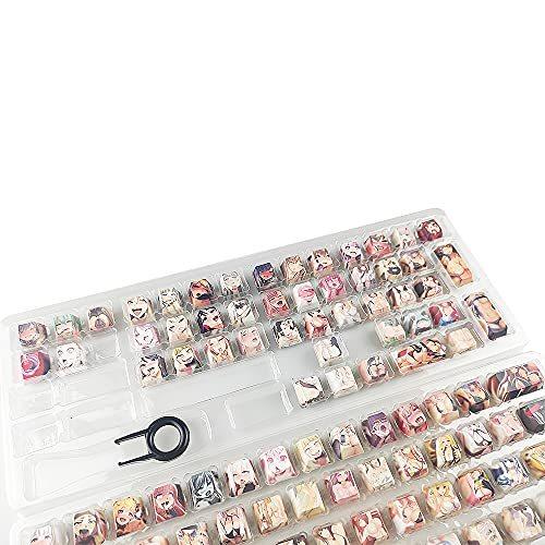 想像を超えての 108 Pbt 昇華型ahegaoキーキャップ メカニカルゲーミングキーボード Cherryスイッチ 用アニメキーキャップ カラー 国産 Www Aqtsolutions Com