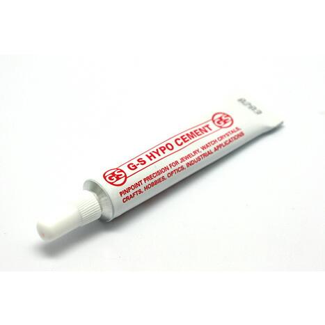 接着剤G-S HYPO CEMENT（ジーエスハイポセメント）10個箱サイズ：縦2.3×横11×高4.5cm本体サイズ：縦2.5×横10.5×高1.5cm内容量：9ml1液式の透明タイプ_2
