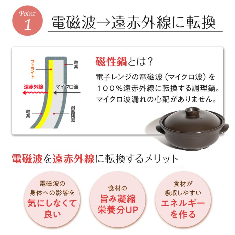 両手鍋 電子レンジ 調理器具 L 26cm 電子レンジok 対応 おしゃれ 大
