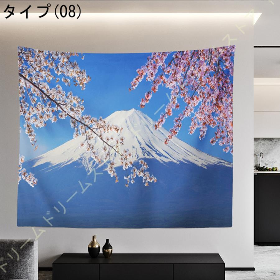 タペストリー インテリア 壁飾り 壁掛け 自然景色 桜 満開の桜 春 オシャレ 布ポスター 雰囲気転換 背景 多機能 のれん カバー 目隠し 和風 おしゃれ 川上の桜｜cosmos-wumf｜09