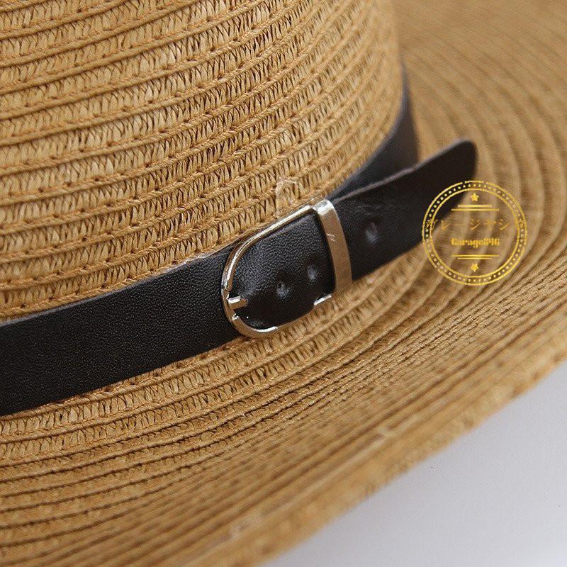 麦わら帽子 メンズ レディース 農作業 帽子 中折れ ストローハット つば広 ガーデニング 日よけ ゴルフ 釣り UV対策 紫外線対策 小顔効果｜cosmos-wumf｜10