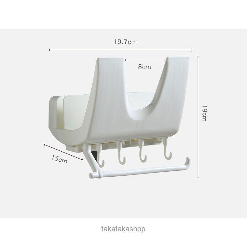 日用雑貨 キッチン雑貨 キッチン用品 壁掛け 蓋スタンド まな板スタンド フック 包丁スタンド キッチンツール 見せる収納 便利グッズ ホワイト グレー｜cosmos-wumf｜06