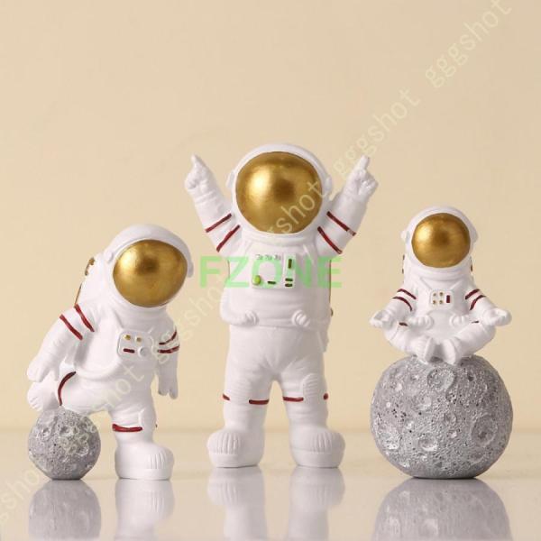 置き物 宇宙雑貨 宇宙飛行士 置き物 かわいい 宇宙飛行士の像 樹脂工芸品 マスコット おしゃれ フィギュア かっこいい 装飾用 雑貨 ケーキ飾り かわいい｜cosmos-wumf｜20