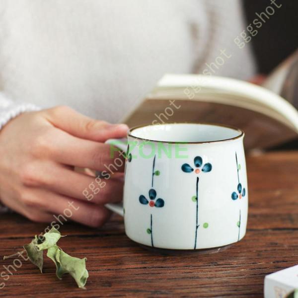 マグカップ おしゃれ 陶器 大きい 可愛い コップ 和風 コーヒーカップ 焼き物 陶芸 和風 和食器 モダン マグ 美しい 花柄 コーヒー マグ デザイン ギフト｜cosmos-wumf｜19