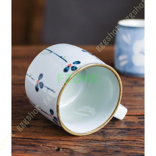 マグカップ おしゃれ 陶器 大きい 可愛い コップ 和風 コーヒーカップ 焼き物 陶芸 和風 和食器 モダン マグ 美しい 花柄 コーヒー マグ デザイン ギフト｜cosmos-wumf｜20