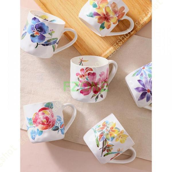 マグカップ 母 プレゼント ギフト 陶器 花柄 コーヒーカップ おしゃれ かわいい 40代 50代 女性 お母さん 義母 祖母 誕生日 定年 退職 還暦 祝い お祝い｜cosmos-wumf｜20