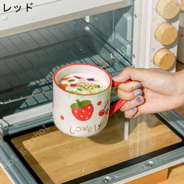 マグカップ 可愛い 大きめ 北欧 カップ マグ コーヒーマグ シンプル おしゃれ 大容量 釉薬 陶器 カフェ 入学祝い 380ml 内祝い コーヒー プレゼント 贈り物｜cosmos-wumf｜06