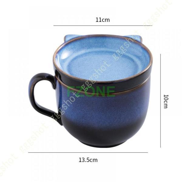 美濃焼 マグカップ おしゃれ 緑 グリーン 青 ブルー カフェ コーヒーカップ 陶器 かわいい 素朴 大きな 500ml コップ ティーカップ お洒落 大きい シンプル｜cosmos-wumf｜11
