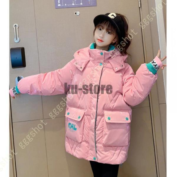 ダウンジャケット キッズ 子供服 ガールズ ボーイズ ダウンコート ロング丈 保温 防風 おしゃれ 雪遊び 通園 誕生日 アウトドア ロング 男の子 女の子｜cosmos-wumf｜08