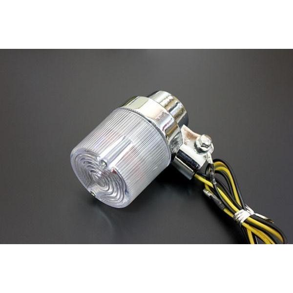 デカヨーロピアン 汎用 クリア/メッキ アルミ 新品 4個 CB400F