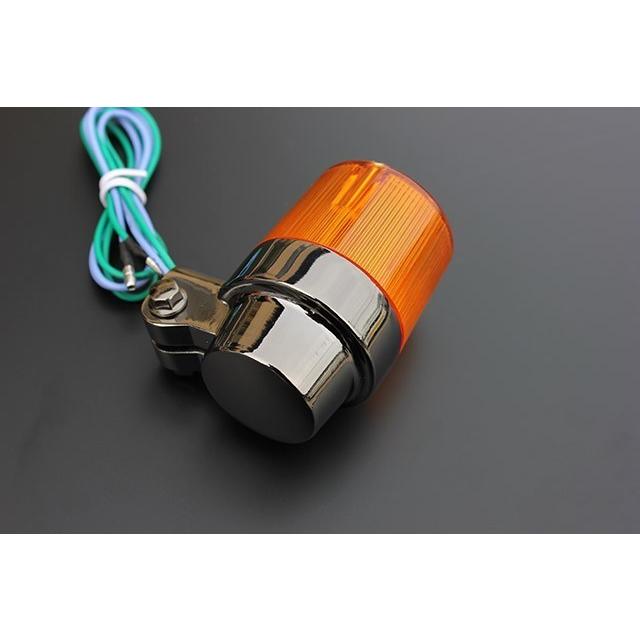 cb400f ヨンフォア　398.408 ポッシュ　デカ！ヨーロピアンウインカー オレンジ/黒メッキ デカヨーロピアン 汎用 アルミ 新品 4個 CB400F