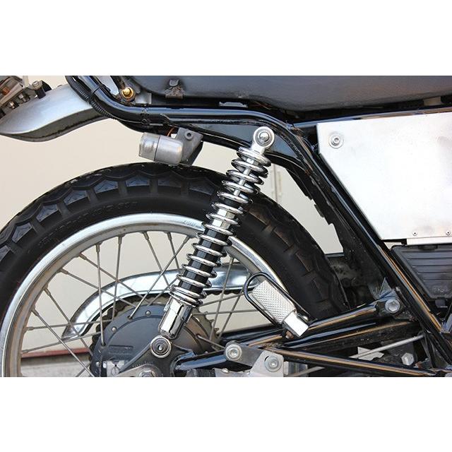メッキ リアサス 325mm 新品 特注 細巻き マッハ KH400 ザッパー