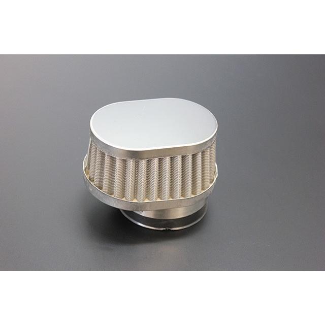 54mm ショート パワーフィルター オーバル型 新品 4個 ステン