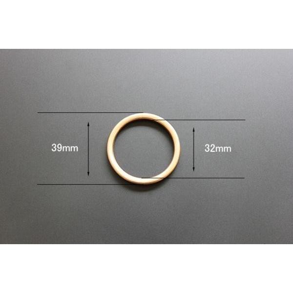 マフラーガスケット 新品 XK-02 32x39 1枚 ゼファー400 GPX400R GPZ400