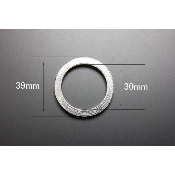 商品確認　kosmos マフラーガスケット 新品 XY-05 4枚 汎用 30x39 XJ400 XJR400 XJ750D