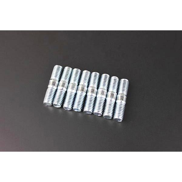 ショート M8 P1.25 8mm スタッドボルト マフラー用 新品 8本 : COSMOS