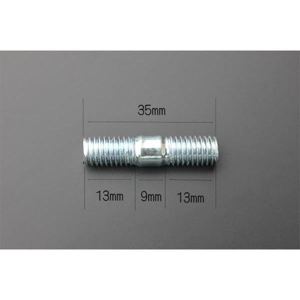 ショート M8 P1.25 8mm スタッドボルト マフラー用 新品 8本 : COSMOS