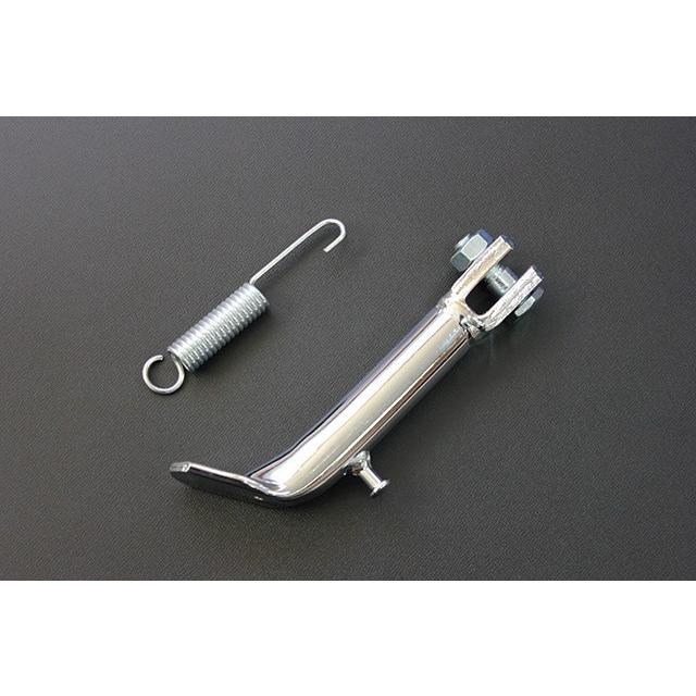 ホンダ（HONDA） 100mm 汎用 内掛け ショート サイドスタンド メッキ 