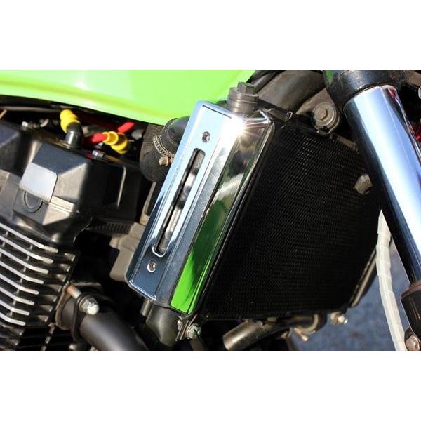 新品 ラジエターカバー クロムメッキ ZRX400 ZRX2 左右 2個 新品 ラジエターカバー クロムメッキ ZRX400 ZRX2 左右 2個