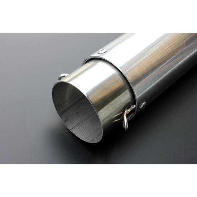 [S605] スリップオン マフラー サイレンサー 60.5 チタン焼き風 60.5mm スリップオン サイレンサー RPM アルミ製 新品 CB1300SF