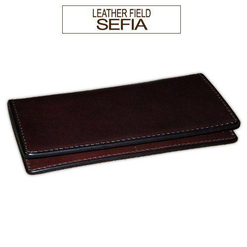 Leather field SEFIA　オイルドレザー長財布｜cosmos