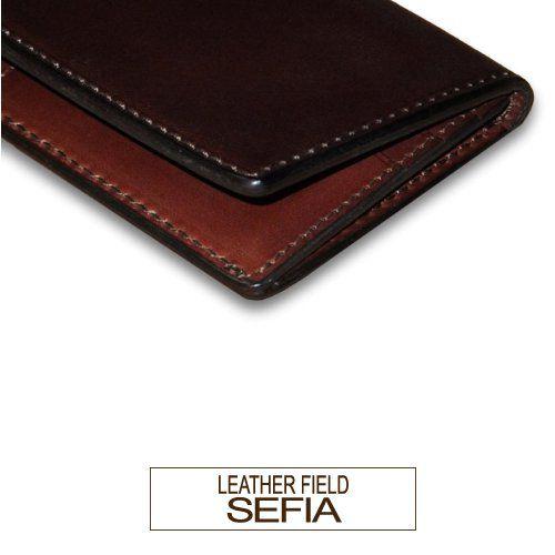 Leather field SEFIA　オイルドレザー長財布｜cosmos｜04