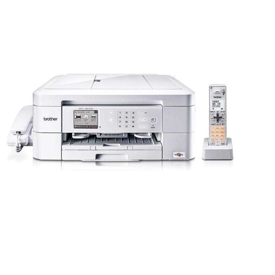 Brother プリンター インクジェット複合機 Mfc J997dn Fax 子機1台付き 両面印刷 Zakka 有線 無線lan プリンター 情報家電 Adf Cosmos Zakka Store