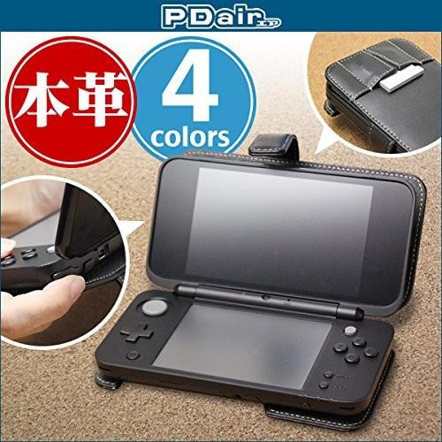 Pdair レザーケース For Newニンテンドー2ds Ll 横開きタイプ ホワイト Palcnewn2dsllb Wh Sagaretxe Net