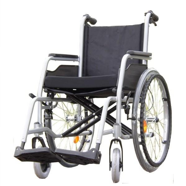 頑丈車椅子(耐荷重130kg) (車椅子/車いす/車イス）折りたたみ車椅子 
