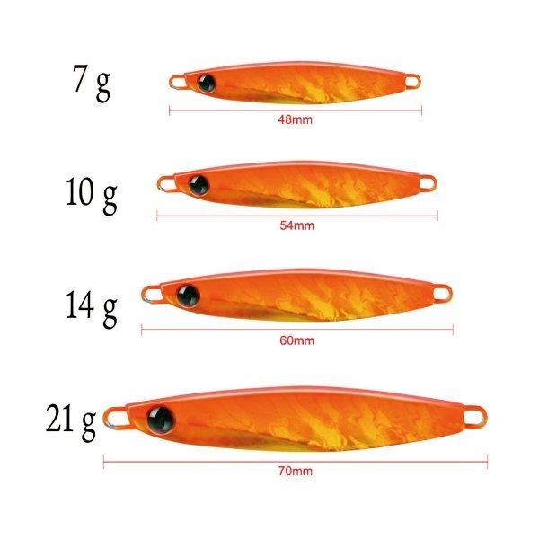 マイクロジグ グリーン 7ｇ 10ｇ 14ｇ 21ｇ スーパー ライト ジギング ショア ジグ 青物 根魚 ヒラメ シーバス タイ Cf 155 Cospafishing 通販 Yahoo ショッピング