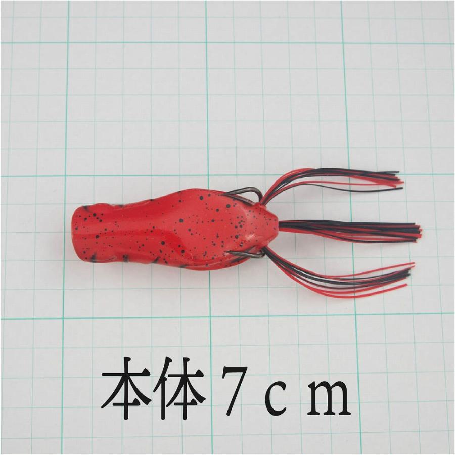 フロッグ ポッパー ルアー パワー フィネス ヘビーカバー バス 雷魚 ナマズ |  | 06