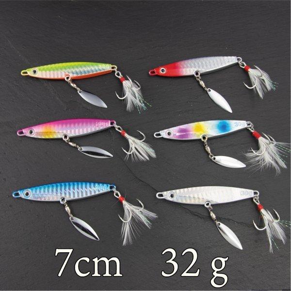 メタルジグ 32g 7cm Slj スーパー ライト ジギング ショア ジグ 青物 根魚 ヒラメ シーバス タイ Cf 417 Cospafishing 通販 Yahoo ショッピング