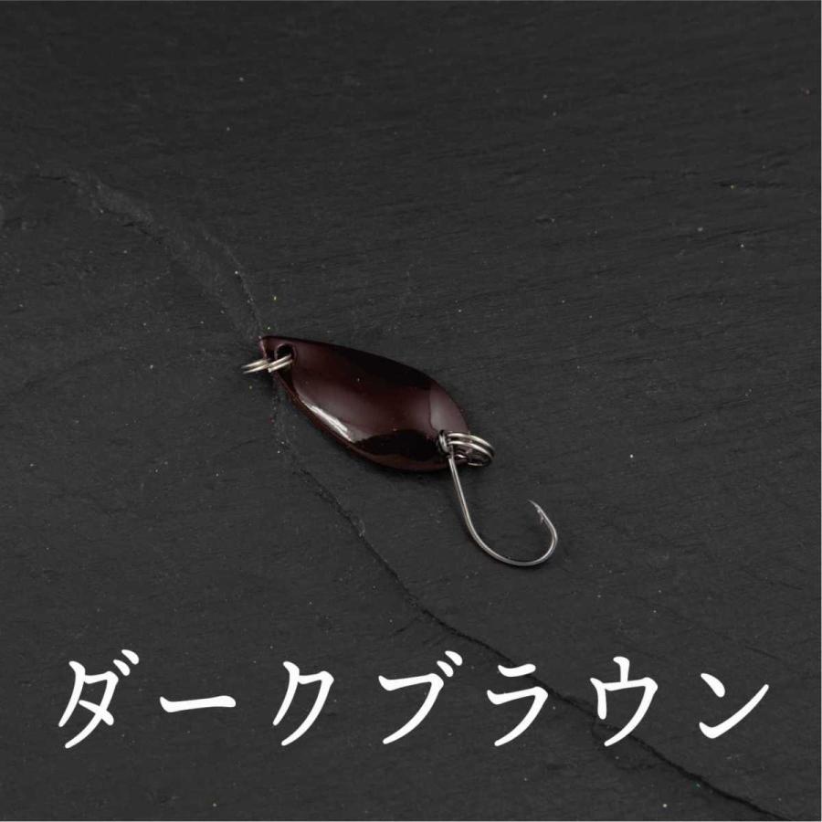 スプーン ルアー セット 3g アピール カラー 基本色 管釣り トラウト