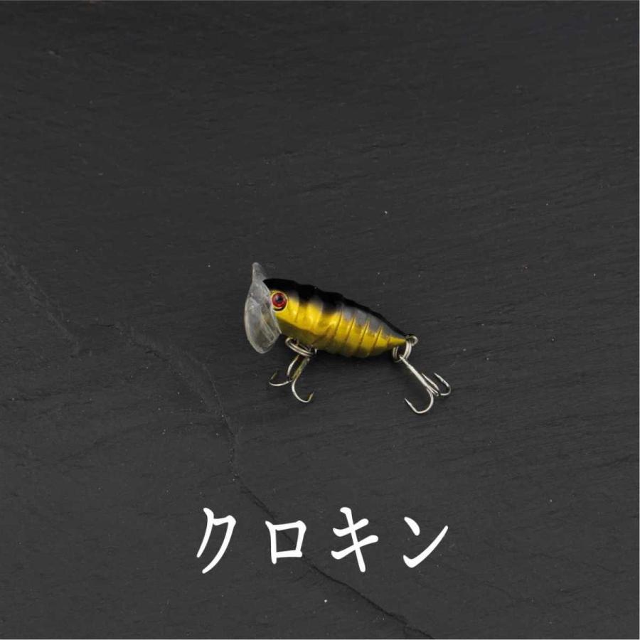 トップウォーター ルアー ノイジー セミ 4g 4cm ムシ パターン