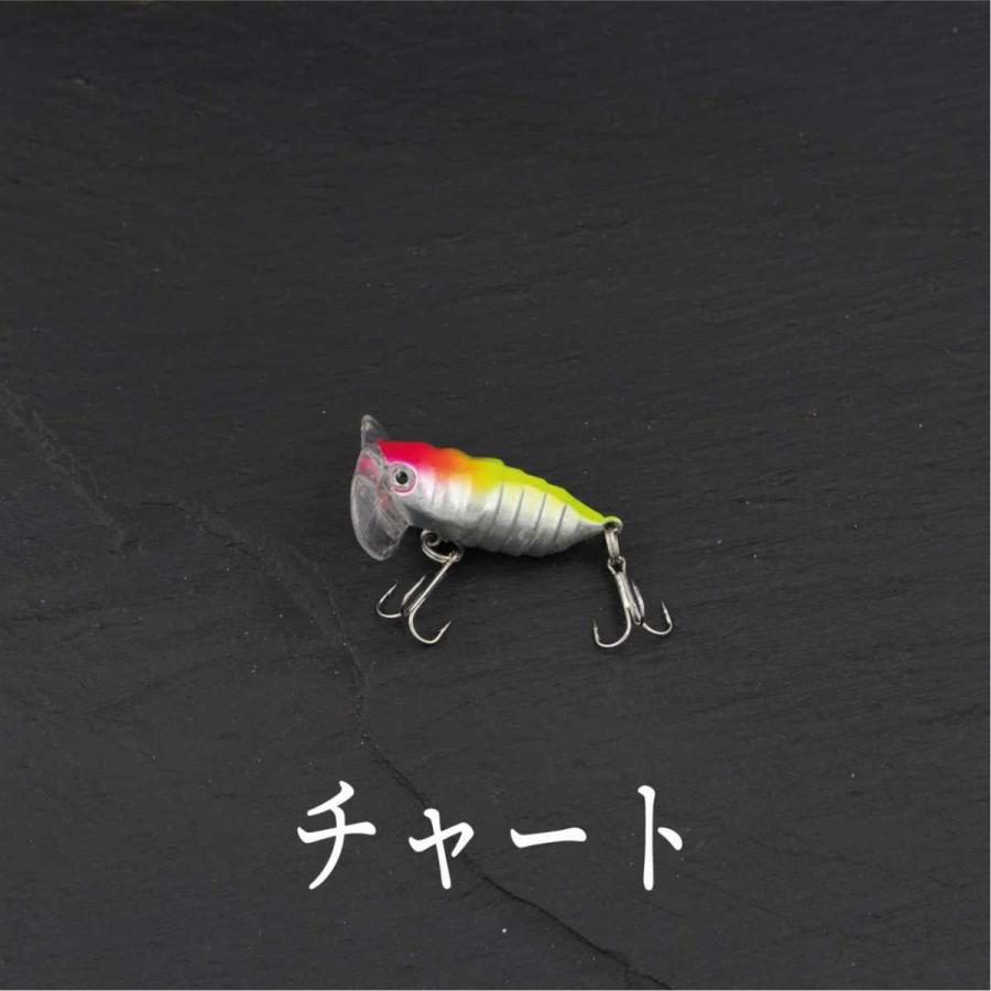 トップウォーター ルアー ノイジー セミ 4g 4cm ムシ パターン