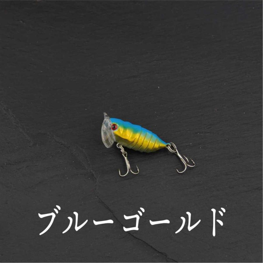 素晴らしい素晴らしいトップウォーター ルアー ノイジー セミ 4g 4cm ムシ パターン ルアー、フライ オーナー RJ-10 悪路ジグ 4oz 01 ブラウン レッド