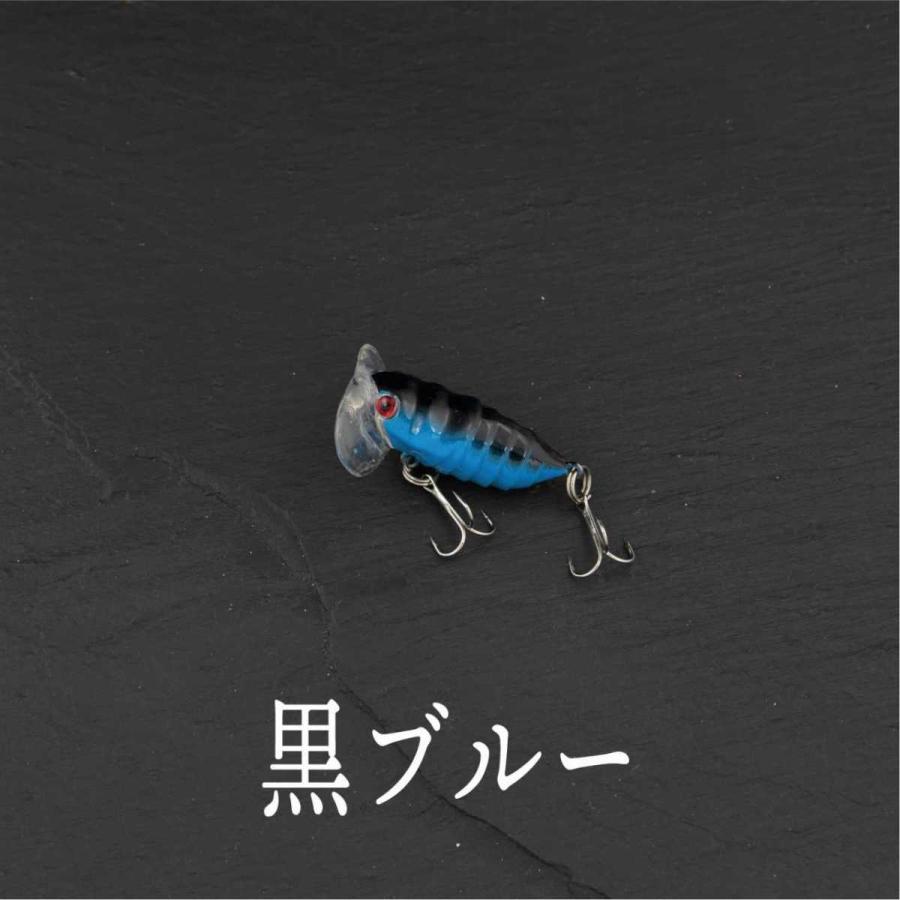 トップウォーター ルアー ノイジー セミ 4g 4cm ムシ パターン