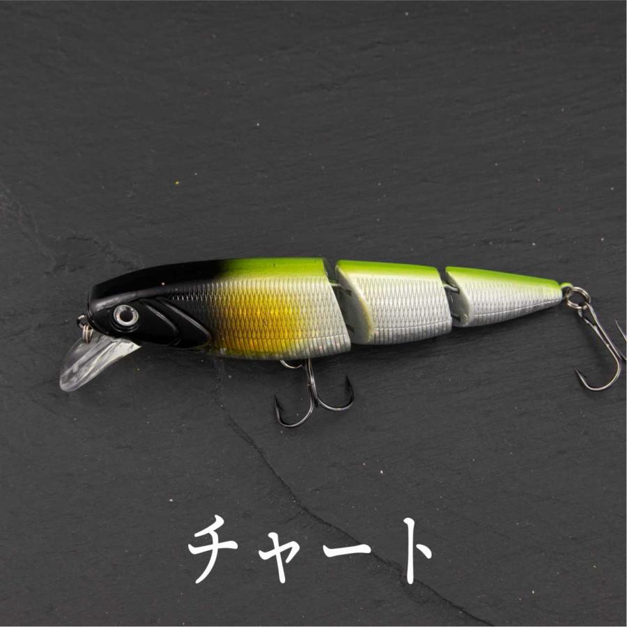 ジョイント ミノー 15g 11cm バス 釣り ルアー シーバス クロダイ