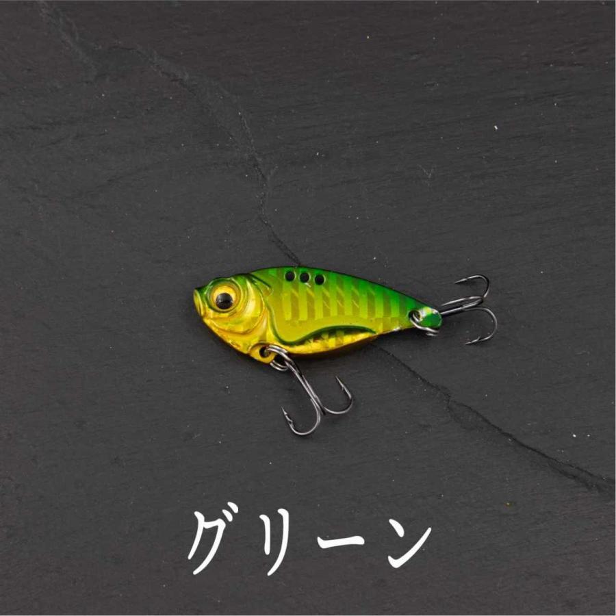 メタルバイブ 7g 3.5cm ヒラメ シーバス ヒラスズキ ブラック