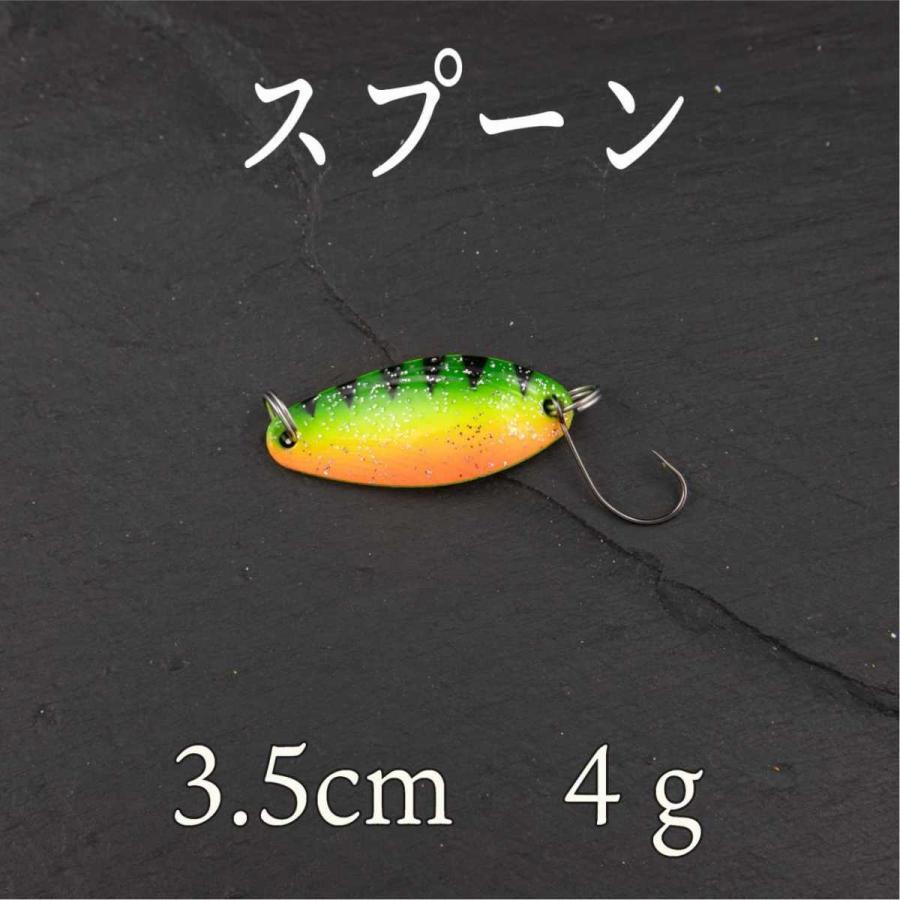 スプーン ルアー 4ｇ マットタイガー 管釣り トラウト 初心者 入門 Cf 469 Cospafishing 通販 Yahoo ショッピング